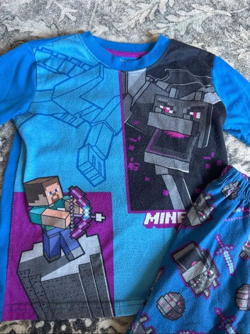 Bundle of 5 Toddler Boys PJ Sets